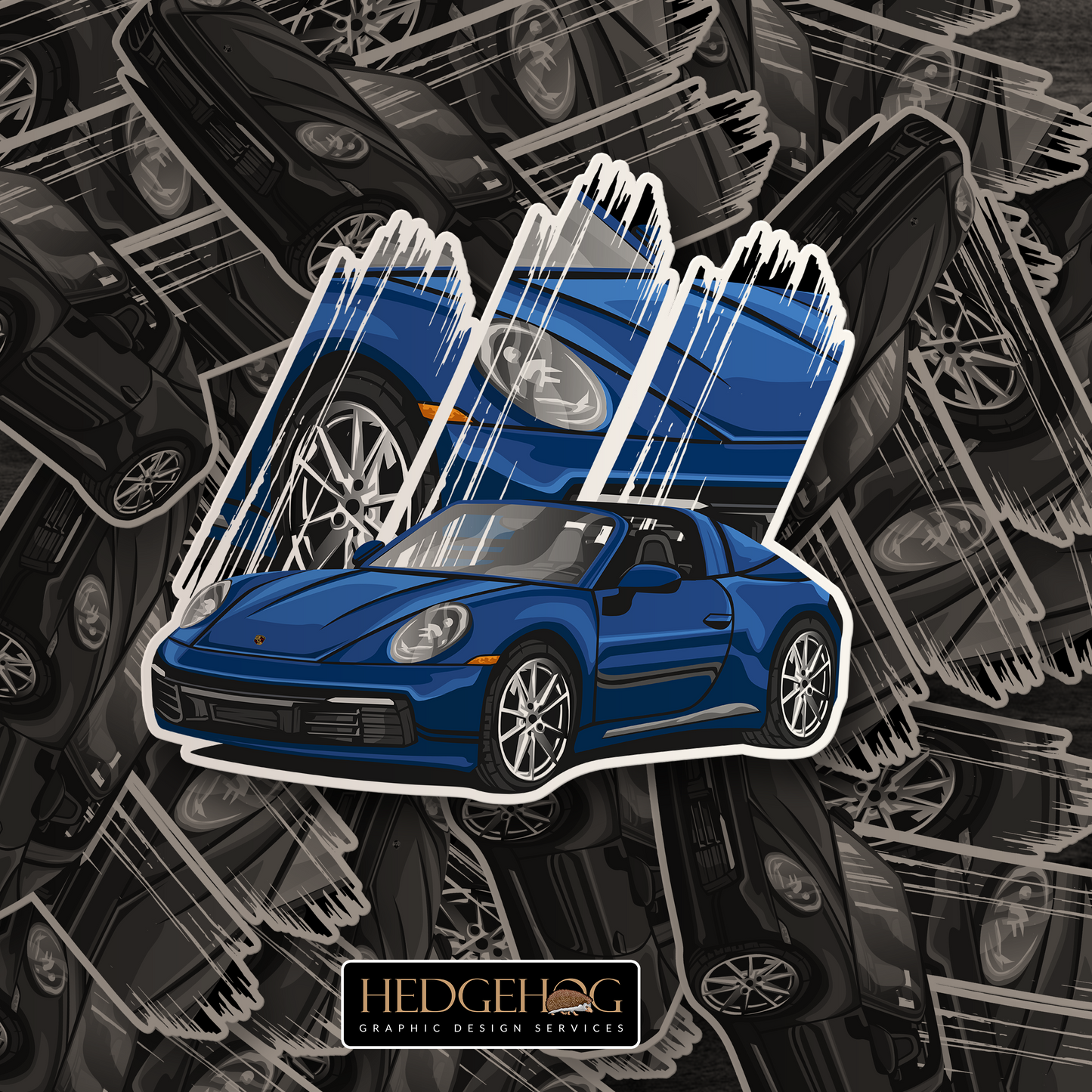 Custom Car Illustration